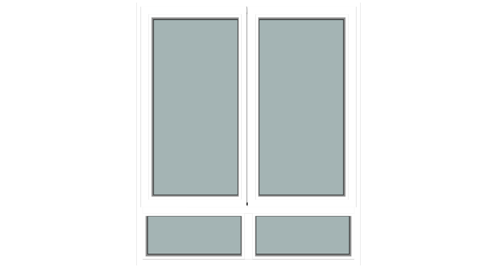 Dvokrilni PVC i alu prozori 4 1600x1800